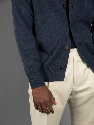 Maglia Cardigan - Blu