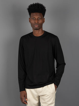 T-Shirt Merinos - Nero