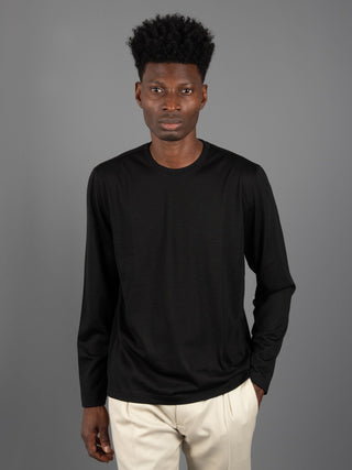 T-Shirt Merinos - Nero