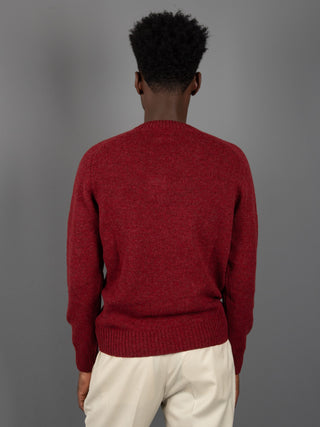 Maglia Shetland - Bordò