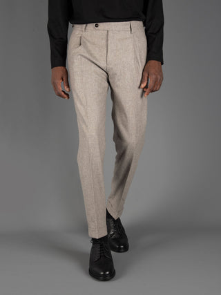 Pantalone Retro - Tortora