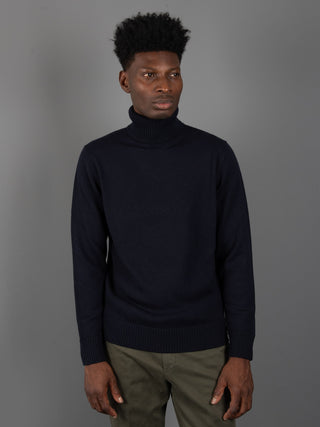 Maglia Dolcevita - Blu