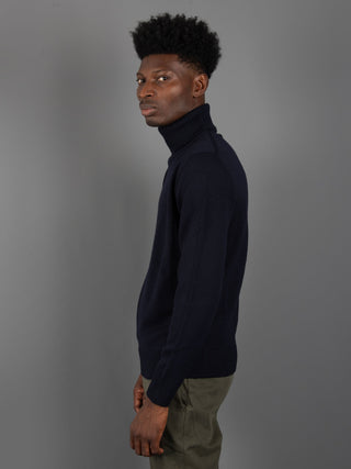 Maglia Dolcevita - Blu