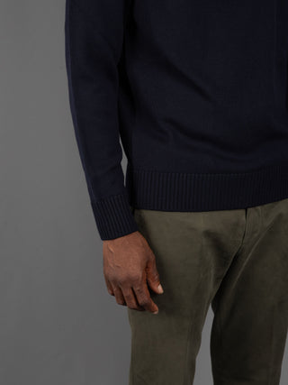 Maglia Dolcevita - Blu