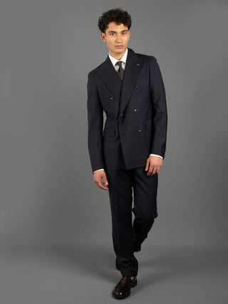 Abito Saglia Doppiopetto - Blu