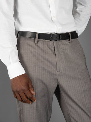 Cintura reversibile - Nero