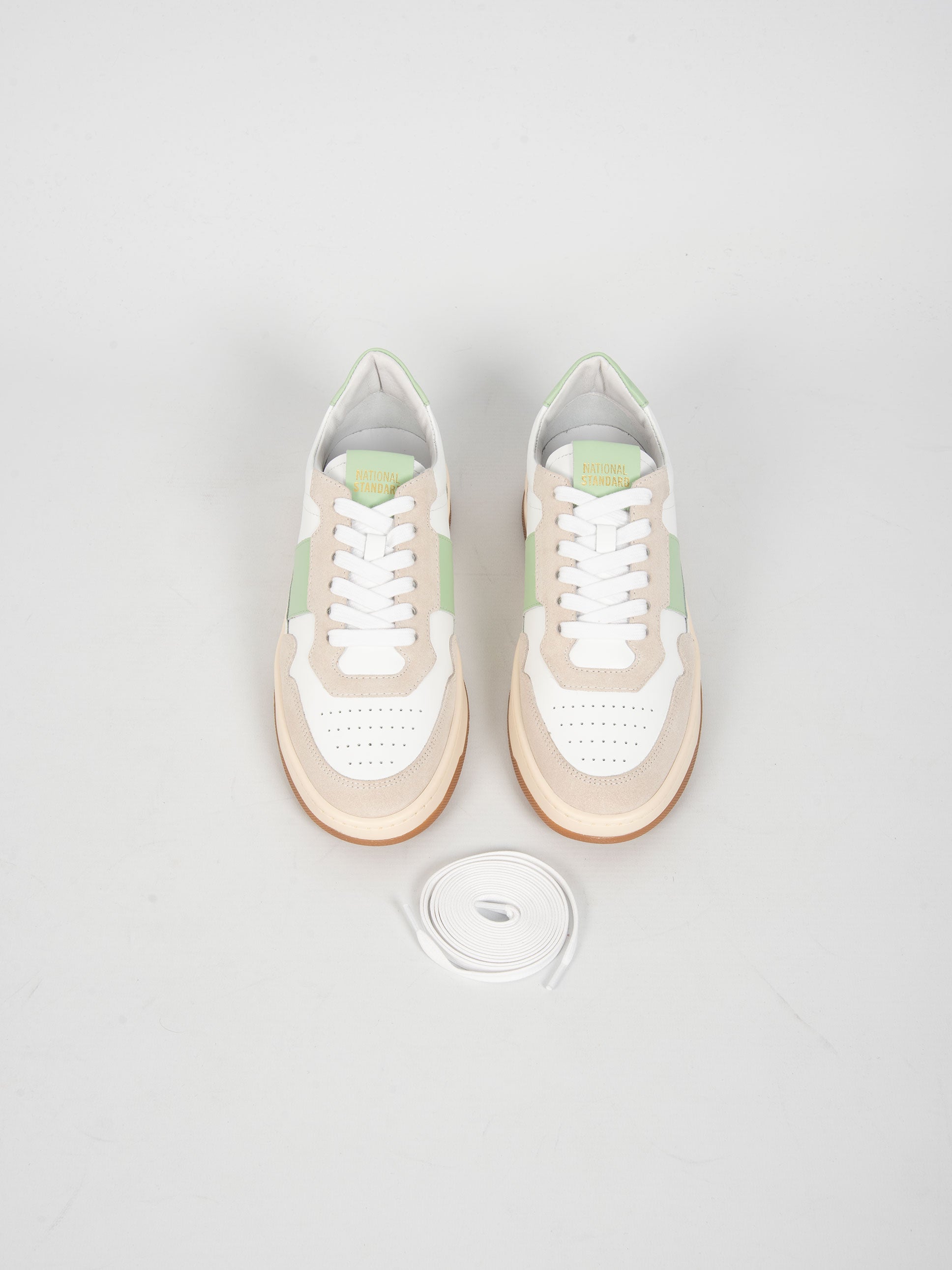 Sneakers '6 Low' - Bianco/Verde