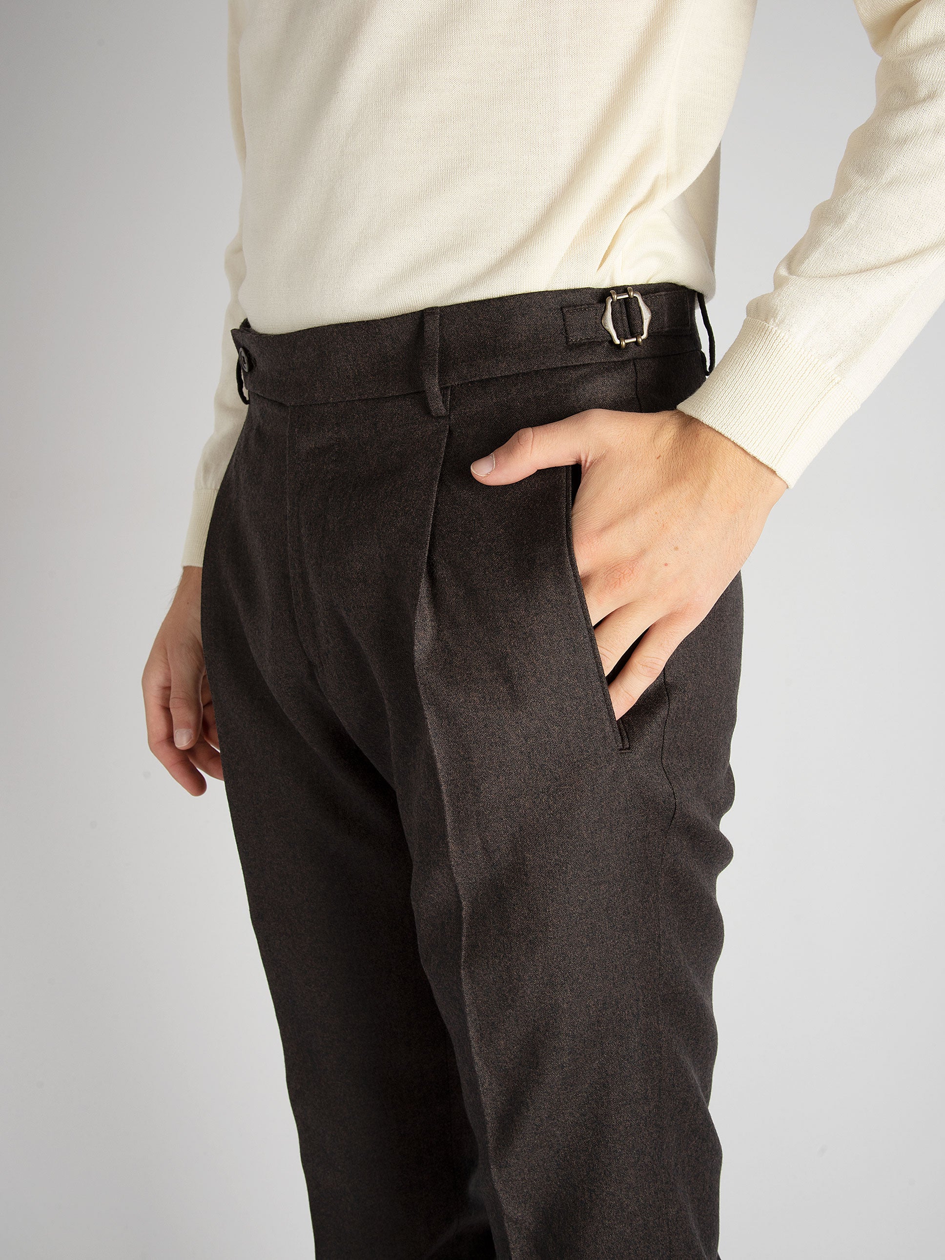 Pantalone Retro - Marrone