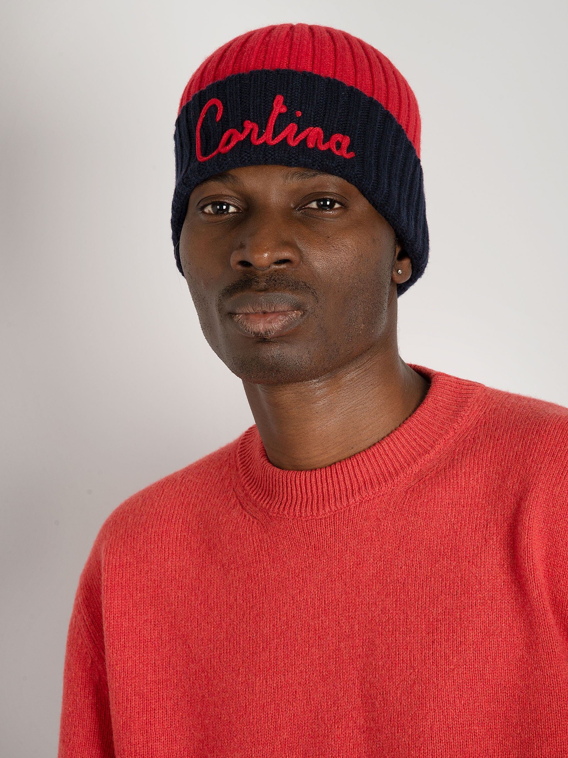 MC2 Saint Barth | Zuccotto Cortina - Blu/Rosso – Naldi MC2 Saint Barth | Zuccotto Cortina - Blu/Rosso – Naldi