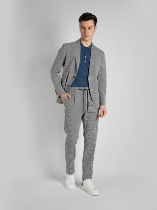 Abito Derrick - Bianco/Blu