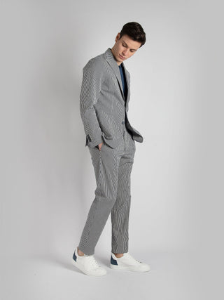 Abito Derrick - Bianco/Blu