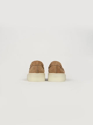 Mocassino 'Suede' - Sabbia