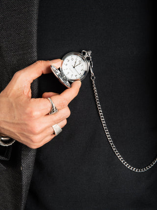 Orolgio 'Gentleman' da taschino - Argento