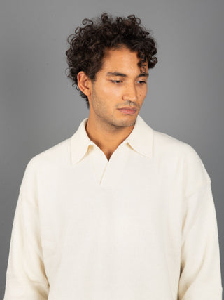 Maglia Polo Lanerossi - Panna