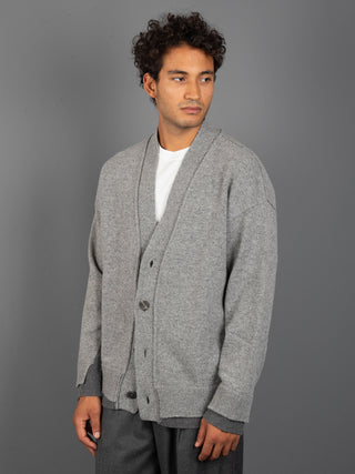 Maglia Cardigan - Grigio