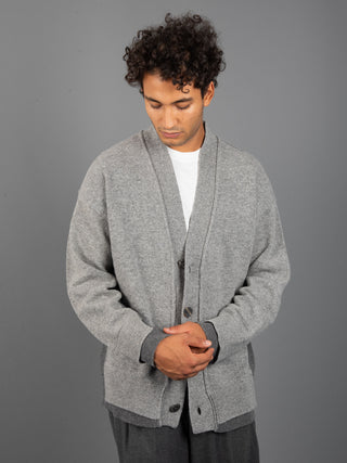 Maglia Cardigan - Grigio