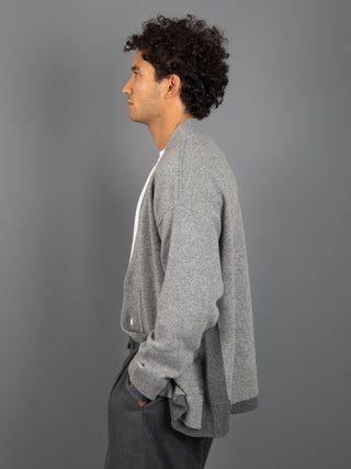 Maglia Cardigan - Grigio