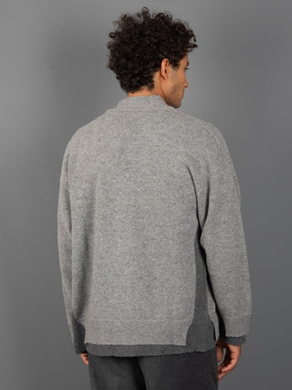 Maglia Cardigan - Grigio