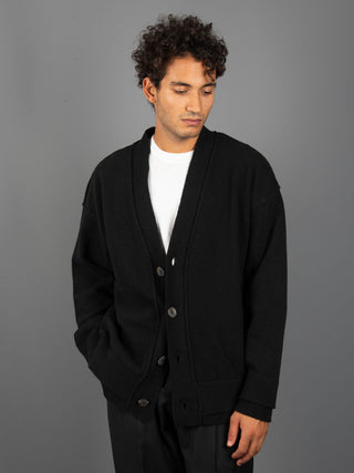 Maglia Cardigan - Nero