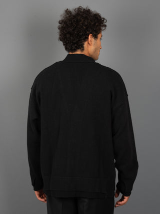 Maglia Cardigan - Nero