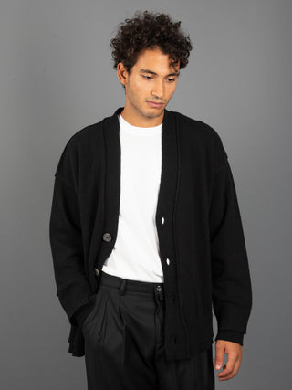 Maglia Cardigan - Nero