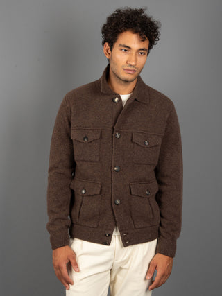 Maglia Giacca Robert - Cioccolato