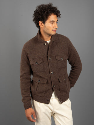 Maglia Giacca Robert - Cioccolato