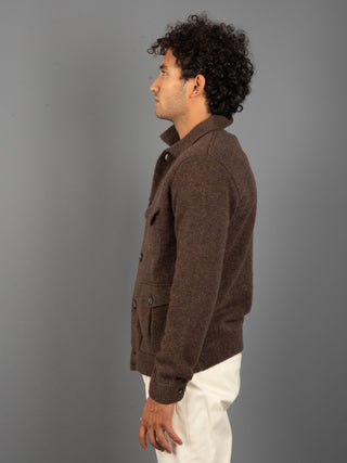 Maglia Giacca Robert - Cioccolato