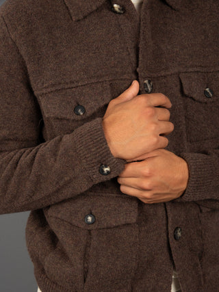 Maglia Giacca Robert - Cioccolato