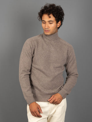 Maglia Dolcevita  Millefili - Tortora