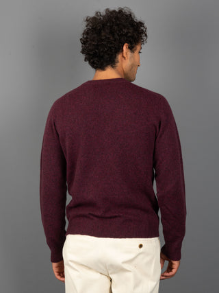 Maglia Melange - Bordeaux
