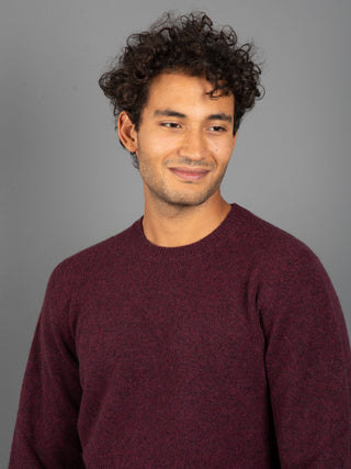 Maglia Melange - Bordeaux