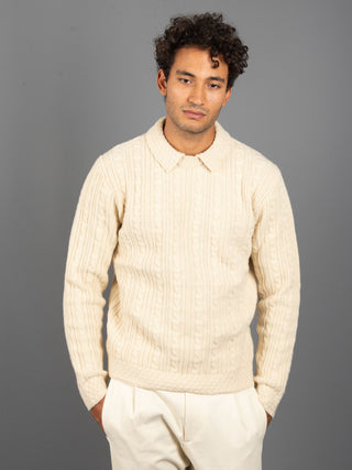 Maglia Old School Cat - Avorio