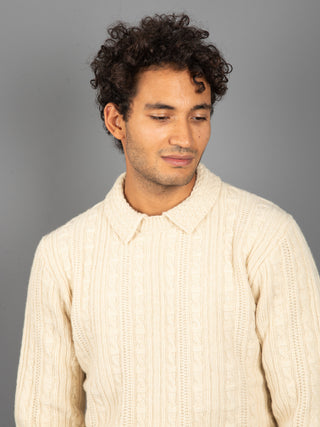 Maglia Old School Cat - Avorio