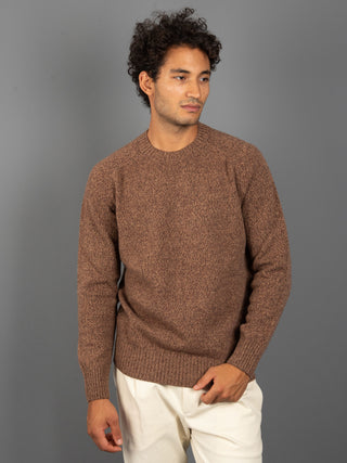 Maglia  Mouliné - Nocciola