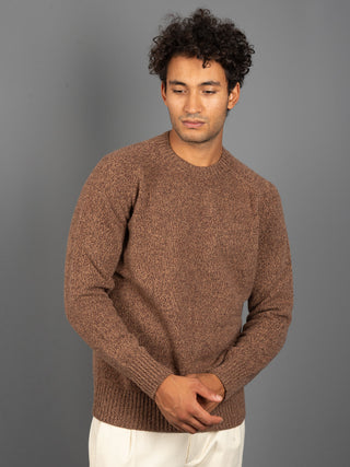 Maglia  Mouliné - Nocciola