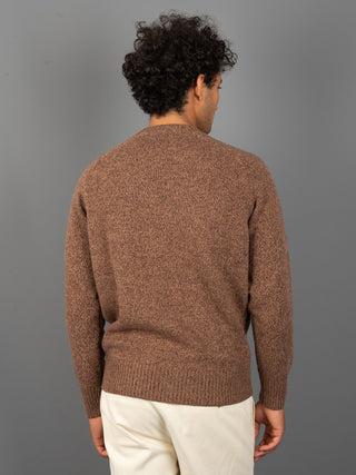 Maglia  Mouliné - Nocciola