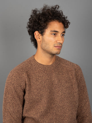 Maglia  Mouliné - Nocciola