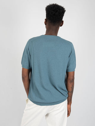 Maglia in Spugna - Denim