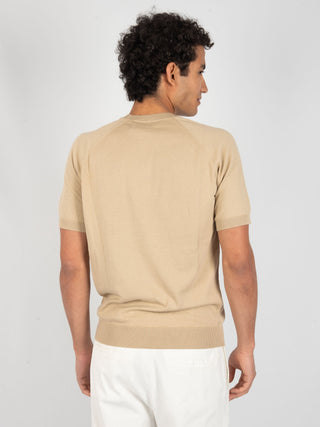 Maglia in Cotone Organico - Beige