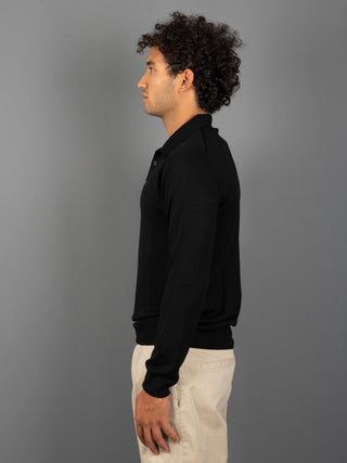 Maglia Polo Extrafine - Nero