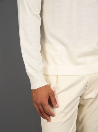 Maglia Athleisure - Panna