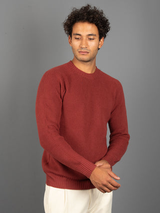 Maglia Rain Wool - Amaranto