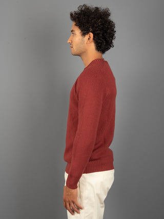 Maglia Rain Wool - Amaranto