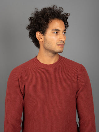 Maglia Rain Wool - Amaranto