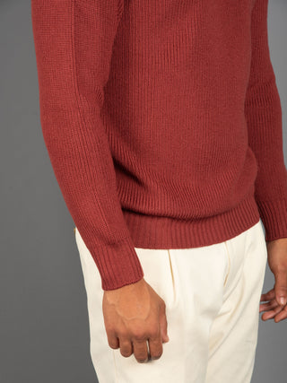 Maglia Rain Wool - Amaranto