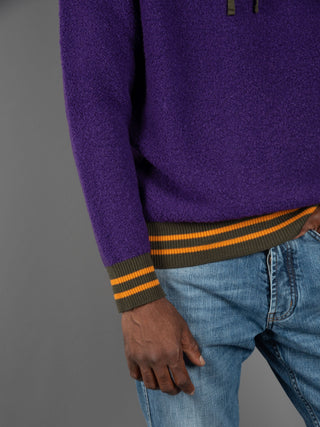 Maglia Felpa Abarth - Viola