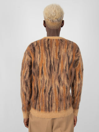 Maglia Animalier - Cammello