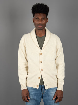 Maglia Cardigan Ennis - Gesso