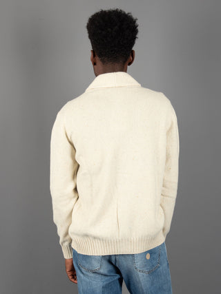 Maglia Cardigan Ennis - Gesso